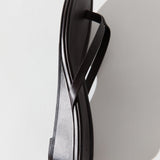 St Agni Thong Wedge in Coffee