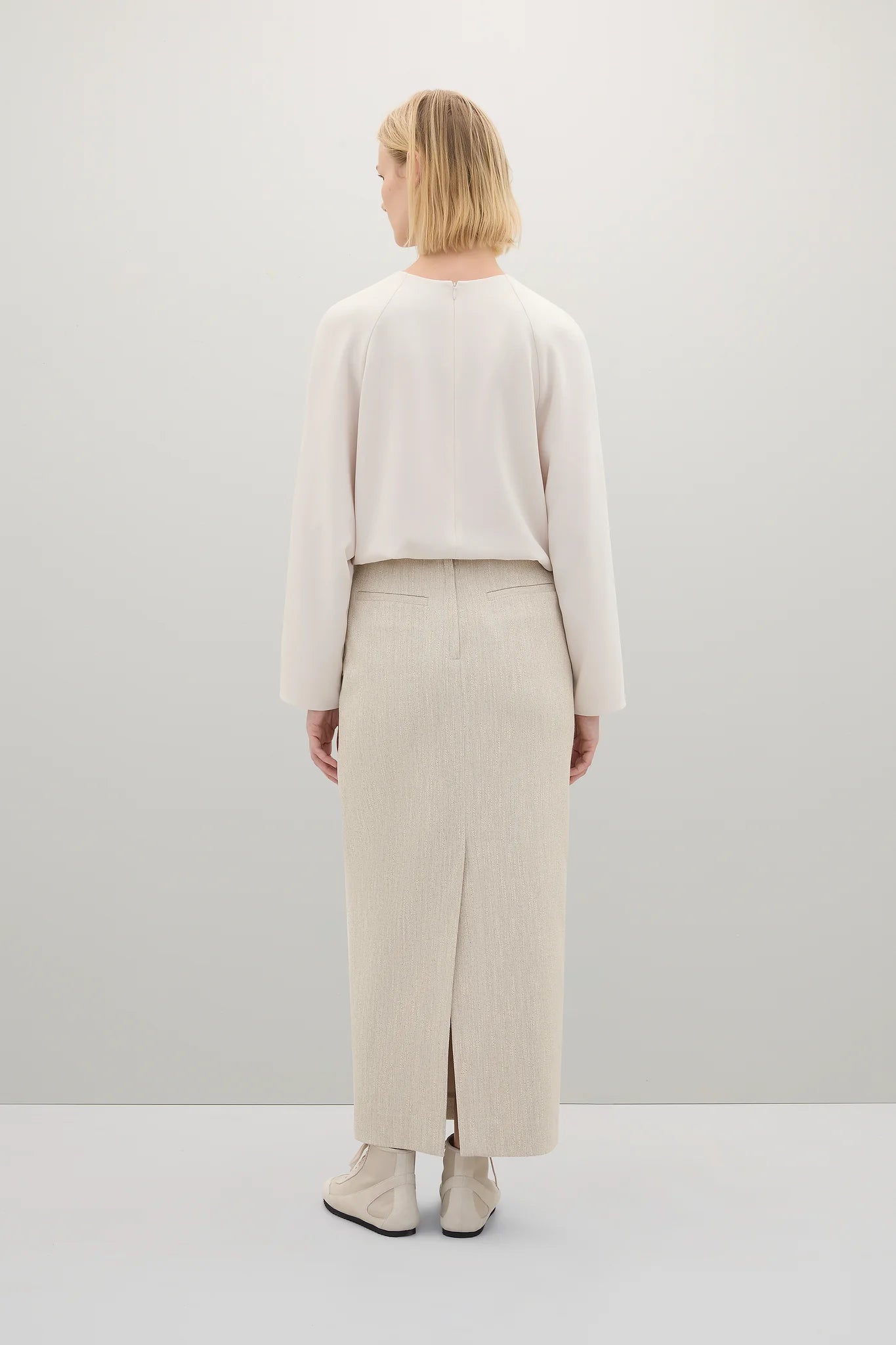 A Emery Tilden Top in Oyster