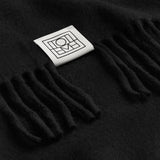 Toteme Cashmere Tassel Scarf in Black