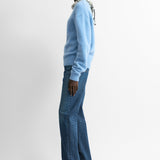 Toteme Classic Alpaca Crew Knit in Pale Blue