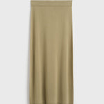 Toteme Long Knit Skirt in Desert