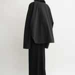 Toteme Summer Parachute Jacket in Black - styled look