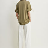 Toteme Tee Knit in Desert - styled look
