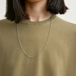 Toteme Tee Knit in Desert - close up