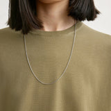 Toteme Tee Knit in Desert - close up