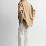 Toteme Zipped Country Jacket in Fawn