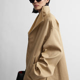 Toteme Zipped Country Jacket in Fawn