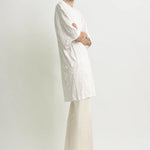 Toteme Relaxed Tee Dress in Off White