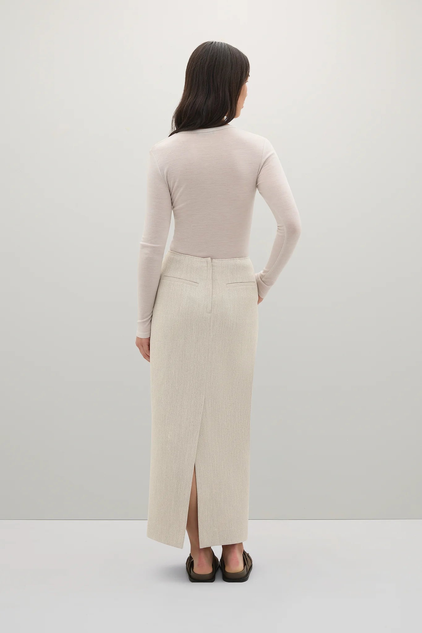 A Emery Willett Top in Oyster