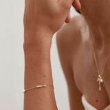 By Charlotte Wishing Bracelet in 18k Gold Vermeil