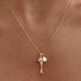 By Charlotte Wishing Necklace in 18k Gold Plated