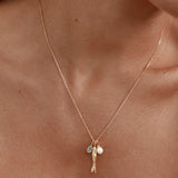 By Charlotte Wishing Necklace in 18k Gold Plated
