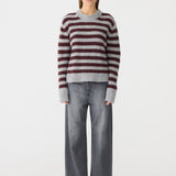 Bassike Wool Alpaca Knit in Partridge