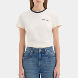 Sir Yes Sir Crew Neck Tee in Ecru
