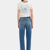 Sir Yes Sir Crew Neck Tee in Ecru