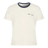 Sir Yes Sir Crew Neck Tee in Ecru