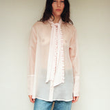 Maggie Marilyn You Remind Me Of a Sunday Shirt in Blush Milk