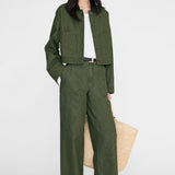 Anine Bing Yuma Jacket in Army Green