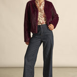 Zoe Kratzmann Dune Jacket in Berry - outfit inspiration