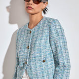 Zoe Kratzmann Element Jacket in Seagrass - side view
