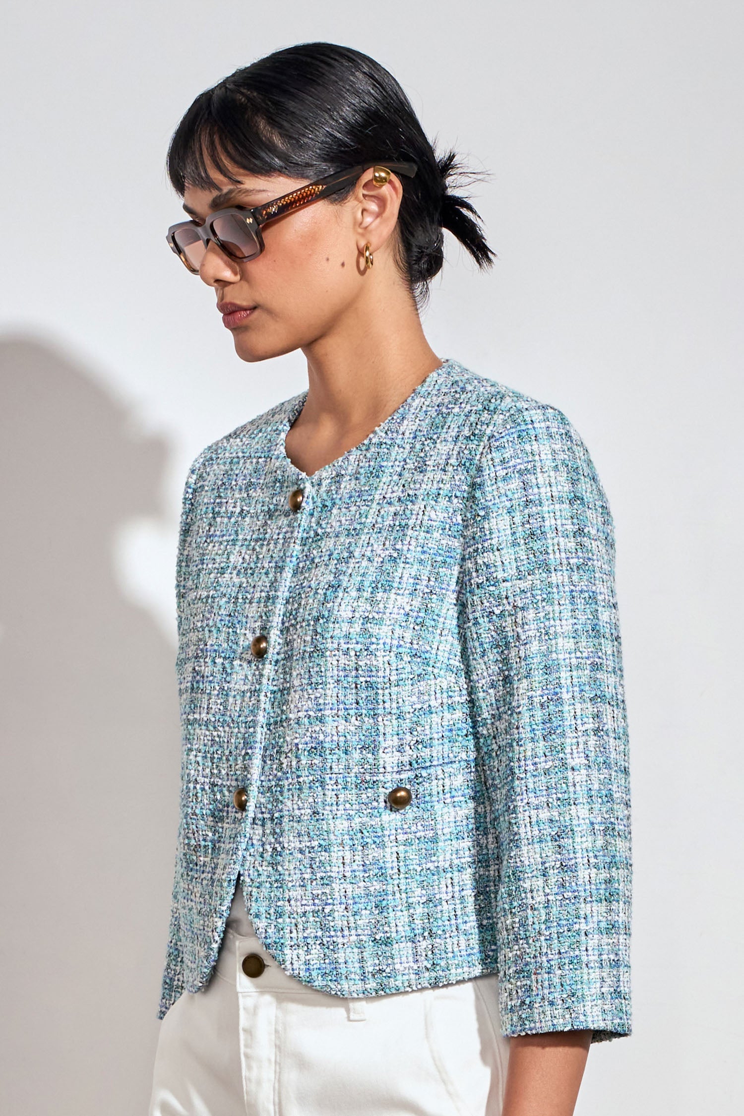 Zoe Kratzmann Element Jacket in Seagrass - outfit inspiration