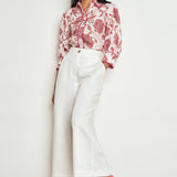 Zoe Kratzmann Frame Pant in Porcelain