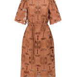 Zoe Kratzmann Guide Dress in Truffle