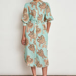 Zoe Kratzmann Heir Dress in Mint Kgari - side view