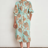 Zoe Kratzmann Heir Dress in Mint Kgari - side view
