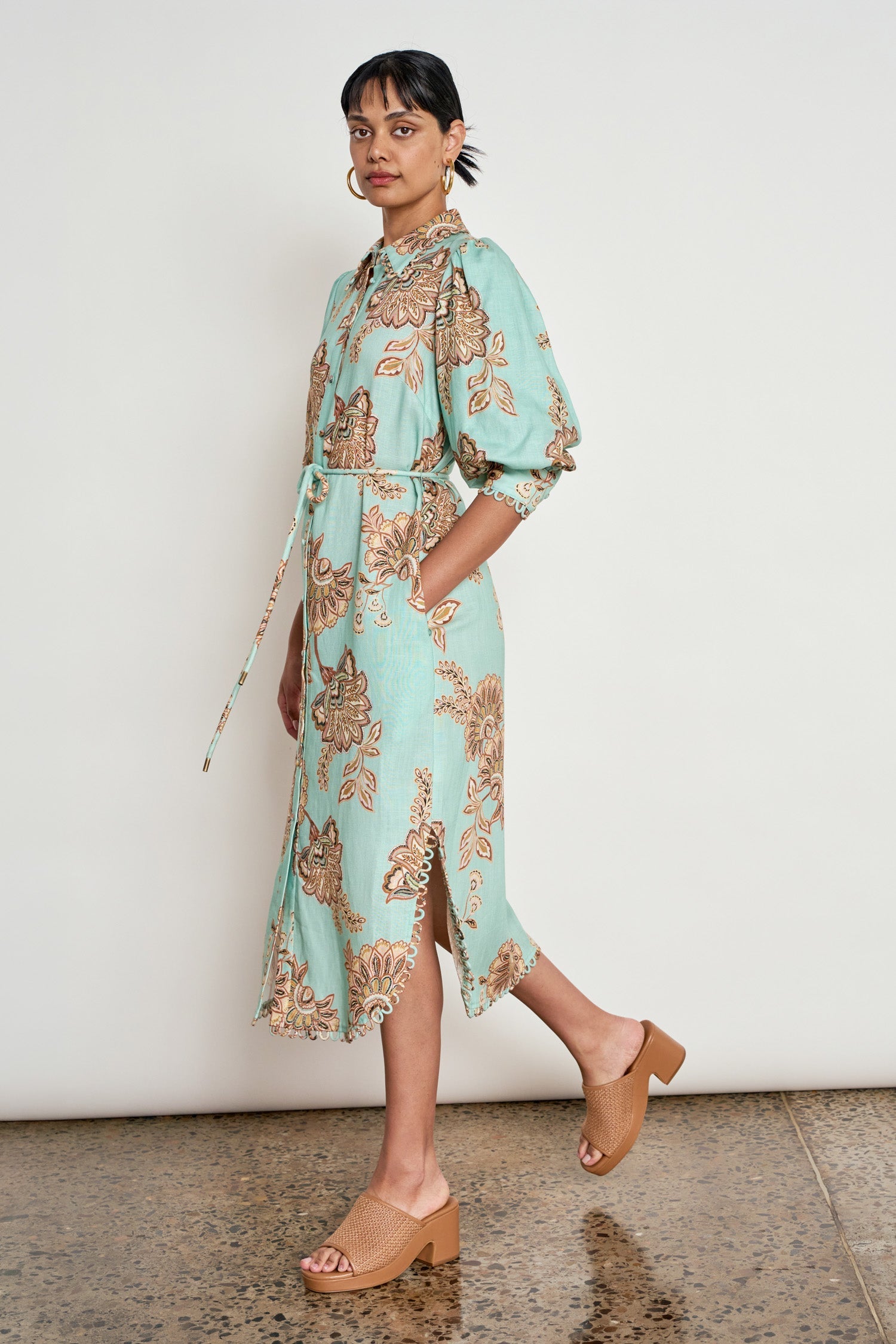 Zoe Kratzmann Heir Dress in Mint Kgari - styled look