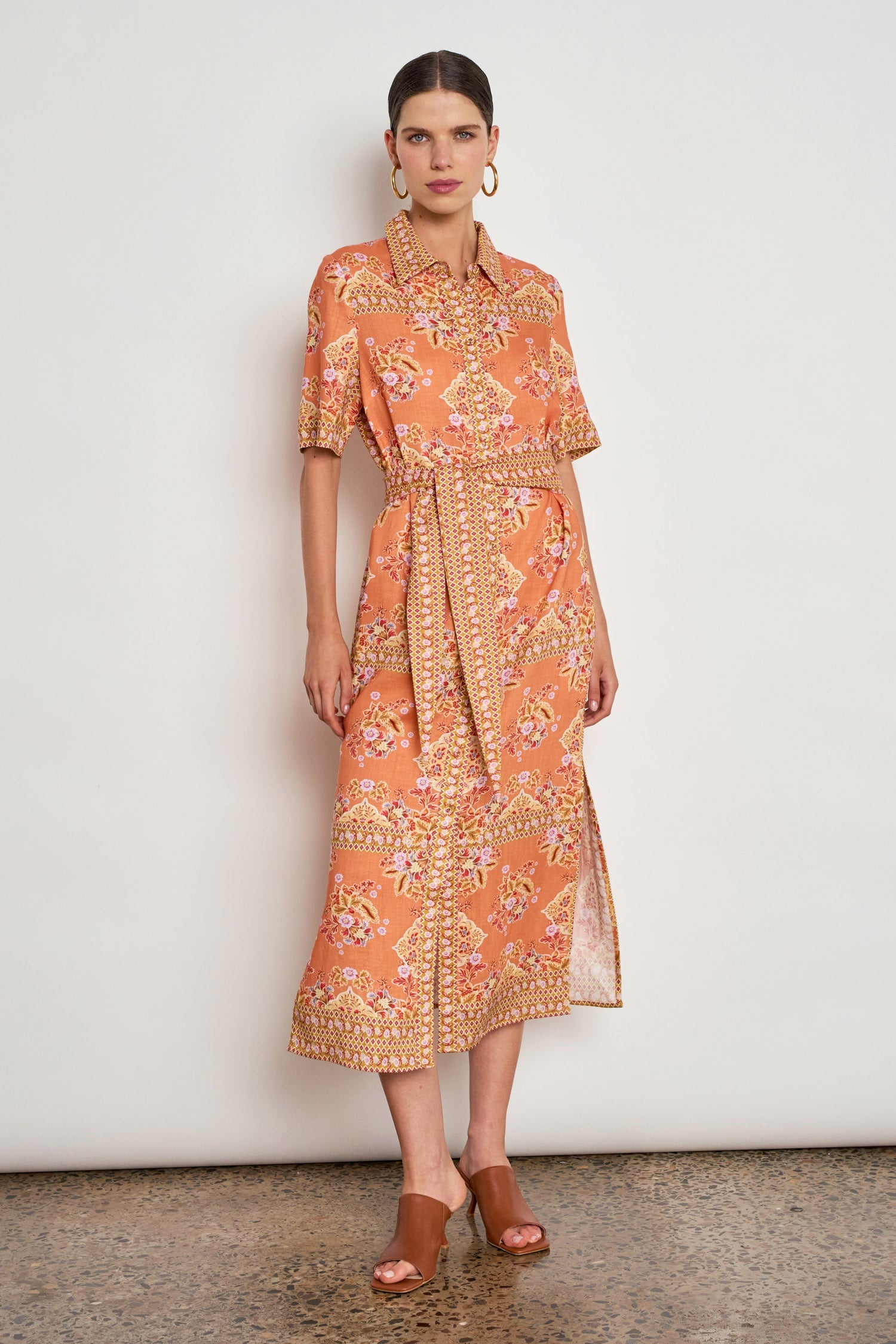 Zoe Kratzmann Instruct Dress in Marigold Glow - side view