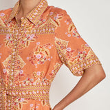 Zoe Kratzmann Instruct Dress in Marigold Glow - detail view