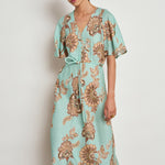 Zoe Kratzmann Premier Dress in Mint Kgari - side view