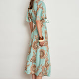 Zoe Kratzmann Premier Dress in Mint Kgari - close up