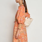 Zoe Kratzmann Scenic Dress in Marigold Glow - close up