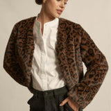 Zoe Kratzmann Dune Jacket in Ocelot - side view