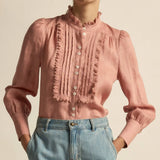 Zoe Kratzmann Haze Top in Camellia