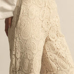 Zoe Kratzmann Kindred Pant in Ecru - close up