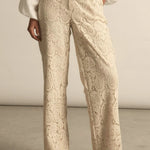 Zoe Kratzmann Kindred Pant in Ecru - detail view