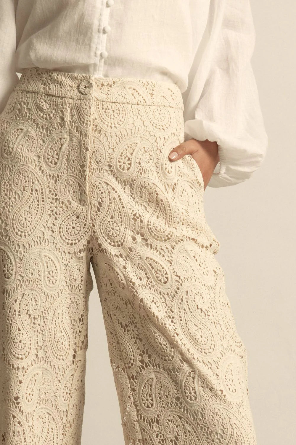 Zoe Kratzmann Kindred Pant in Ecru - outfit inspiration