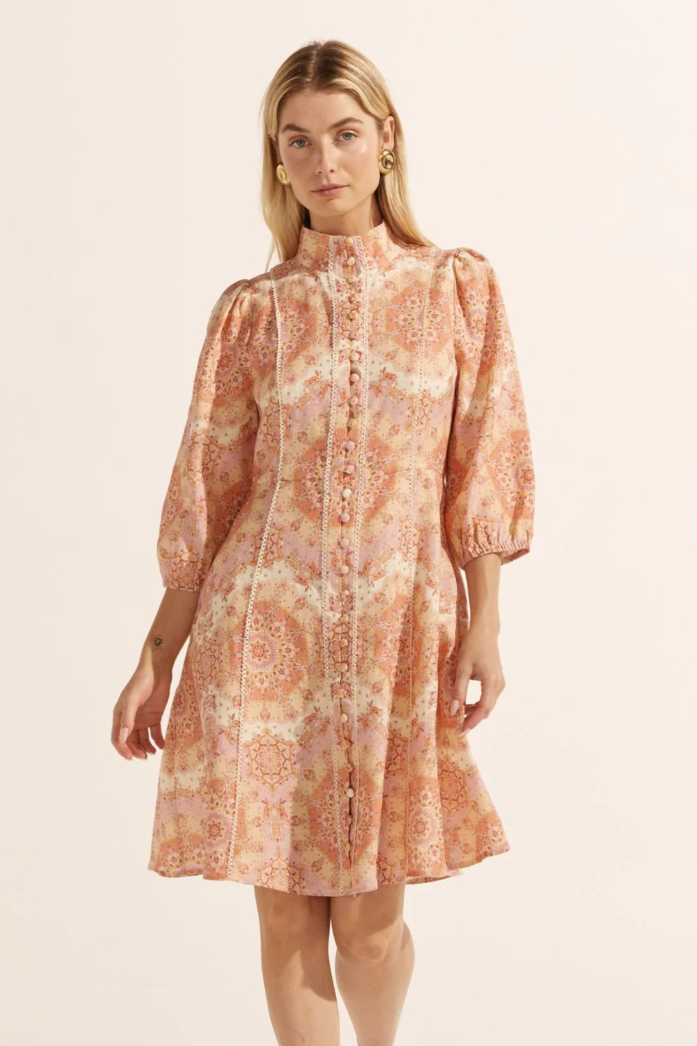 Zoe Kratzmann Jargon Dress in Sunset Mosaic