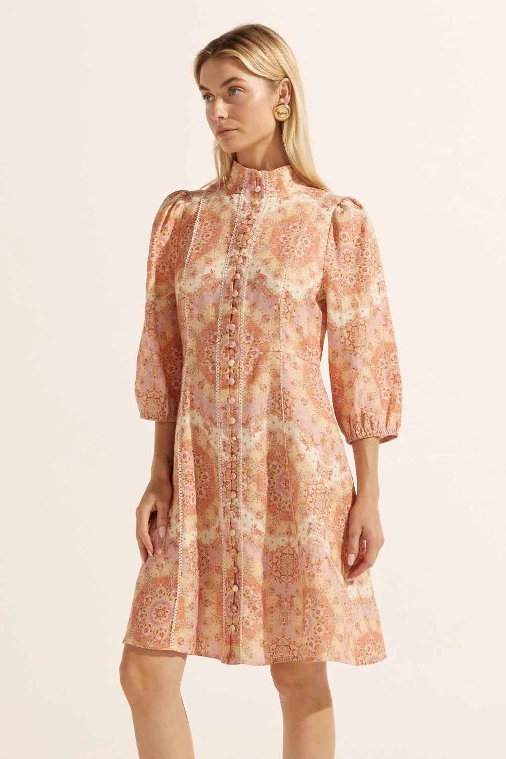 Zoe Kratzmann Jargon Dress in Sunset Mosaic