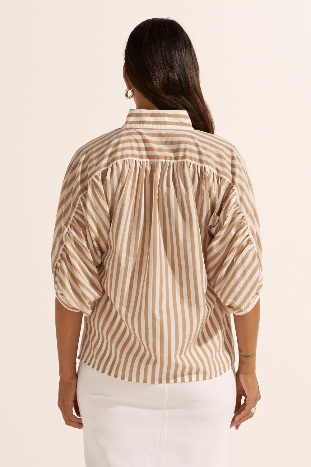 Zoe Kratzmann Adage Top in Flax Stripe