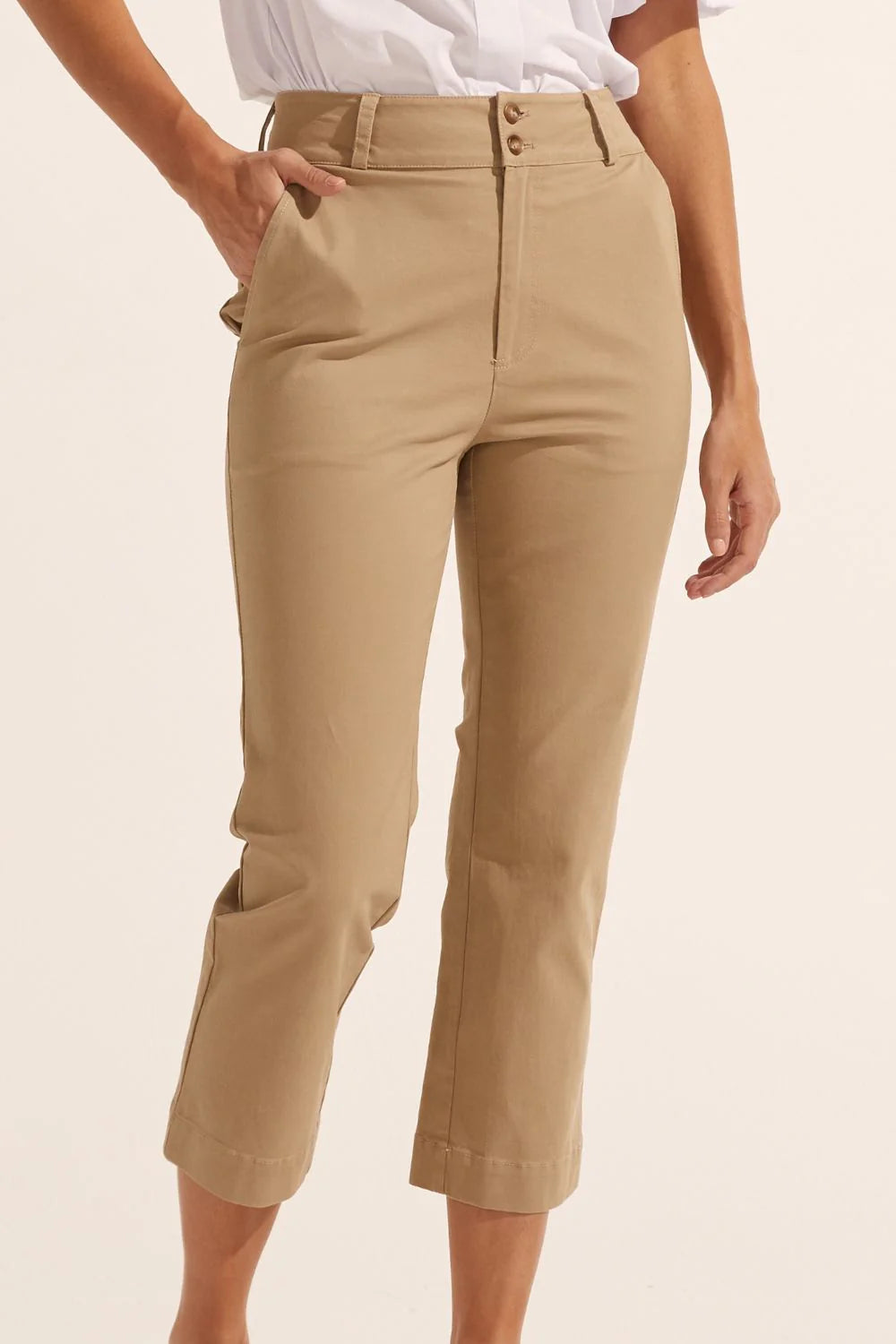 Zoe Kratzmann Forge Pant in Taupe