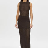 Camilla and Marc Carey Knit Skirt in Espresso