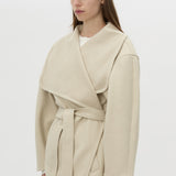 Camilla and Marc Audrey Wrap Jacket in Oat - outfit inspiration