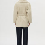 Camilla and Marc Audrey Wrap Jacket in Oat - styled look