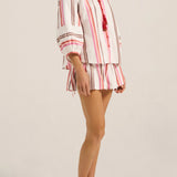 Ilio Nema Capitol Blouse in Anafi Stripe