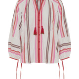 Ilio Nema Capitol Blouse in Anafi Stripe