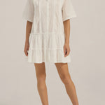 Ilio Nema Capys Dress in White Voile